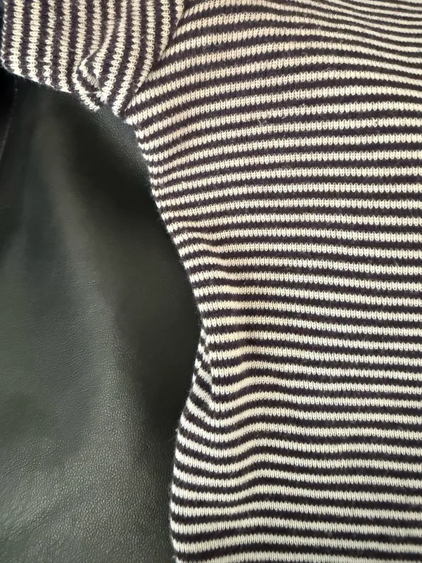 Polo by Ralph Lauren Blue and White Striped V‑Neck Shirt - Image 5