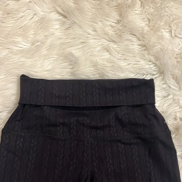 Pure Barre Splits59 highest rise or fold over waist leggings M - Image 5