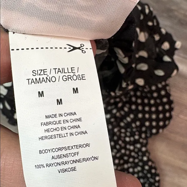 Kate Spade Lia Polka Dot Maxi Dress Size Medium - Image 5