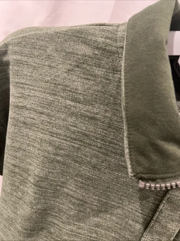 Avalanche Olive Green Half-Zip Pullover Sweatshirt - Image 14