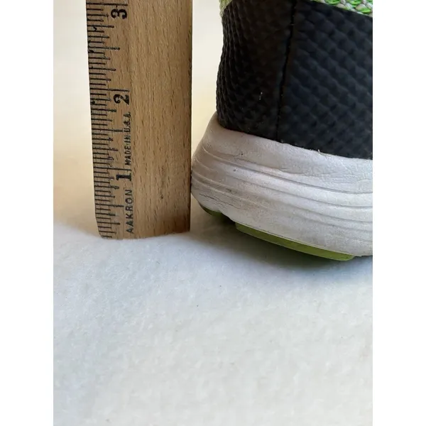 Nike Revolution 3‎ Women's Gray/Neon Pink/Green Size 9.5 Mesh Lace Up Running - Image 9