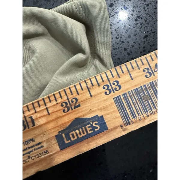 Lululemon Leggings Size 8 Ruched Hem LW5EARS Align Wunder Train Green‎ - Image 7