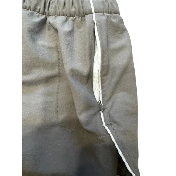 Tracksmith Women’s Wool Blend Running Shorts Gray Size Small - Image 3
