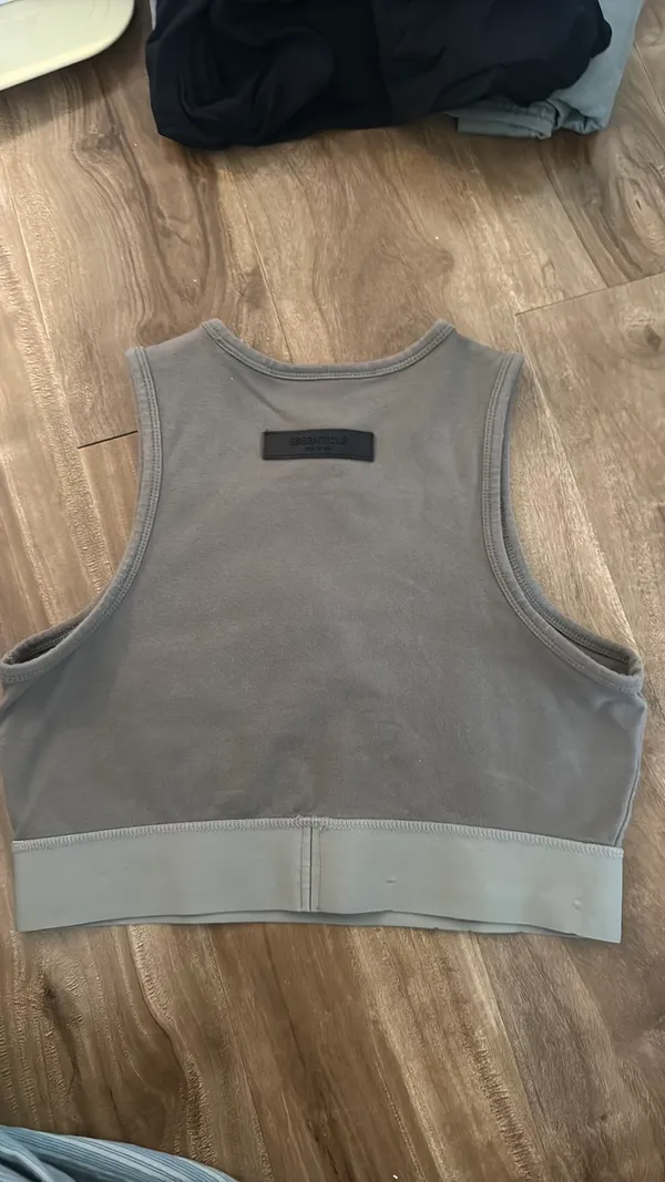 Essential Fear of God Women’s Sport Tank Cropped - Image 2