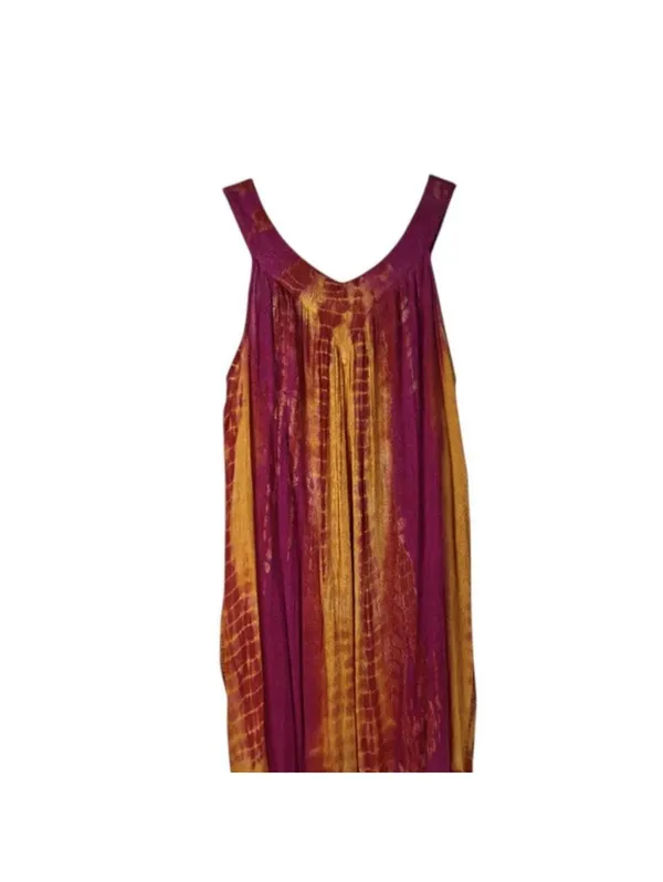 Women's Multi and Red Dress - Image 3