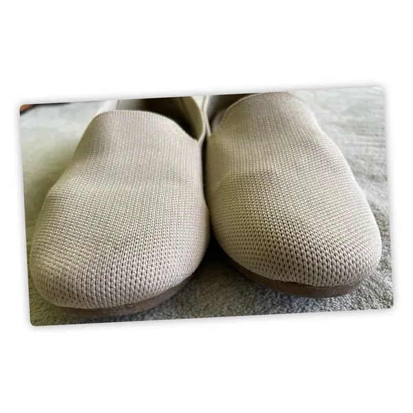 New‎ Steve Madden Women's Raine Flats Size 9 Knit Fabric Casual Shoes Tan Khaki - Image 4