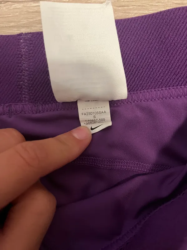 Nike Pro Purple Spandex - Image 2