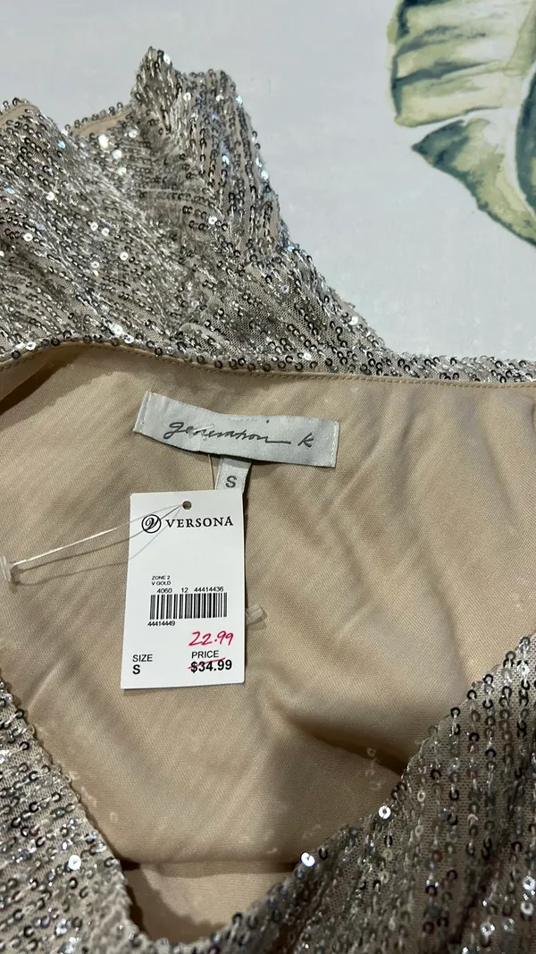 Sequin Generation top Silver - Image 6