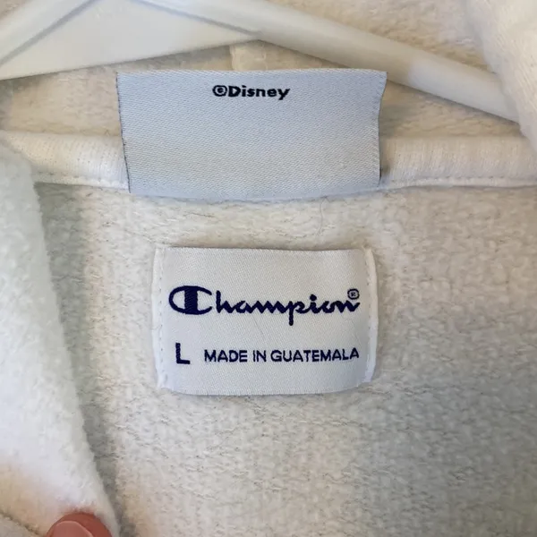 Vintage Champion/Disney Wide World Of Sports Hoodie Sweat Shirt sz L - Image 3