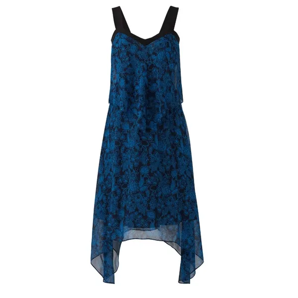 Derek Lam 10 Crosby Cami Midi Silk Dress‎ Size 6 - Image 4