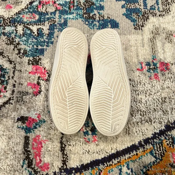 Cariuma IBI Knit White Neutral Slip-On Casual Summer Comfy Sneakers 7.5 - Image 5