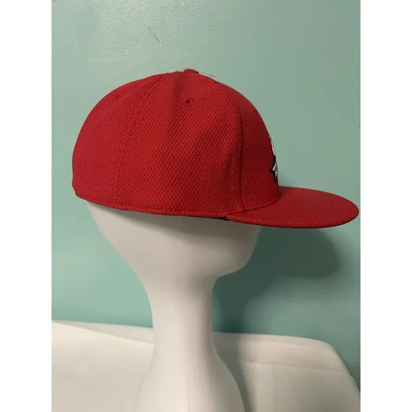 Cooperstown All Star Village Hat Cap Mens Fitted Red L/XL Cooperstown Pro Series - Image 3