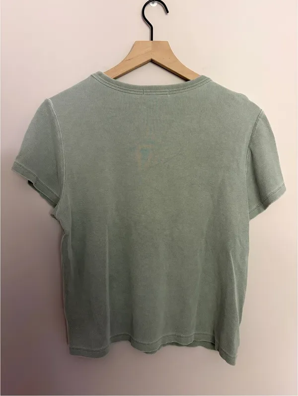 Marine Layer Lexi Rib Sun-In Crewneck Tee - Image 4