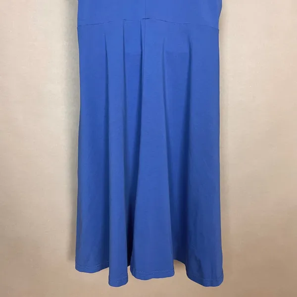 Halter Tank Sundress Blue Women Plus Size‎ XXL Stretch Cotton Sleeveless OUGES - Image 9