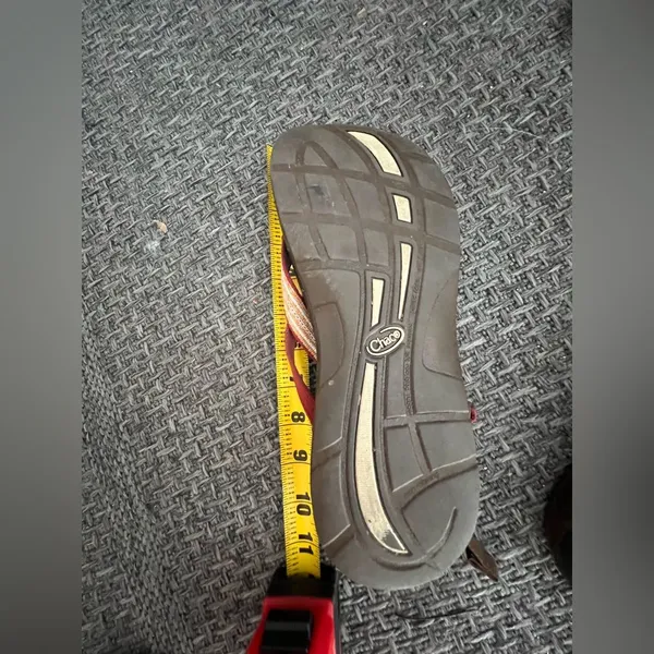 Chaos boho Strappy Sandals Red Size 9 - Image 9