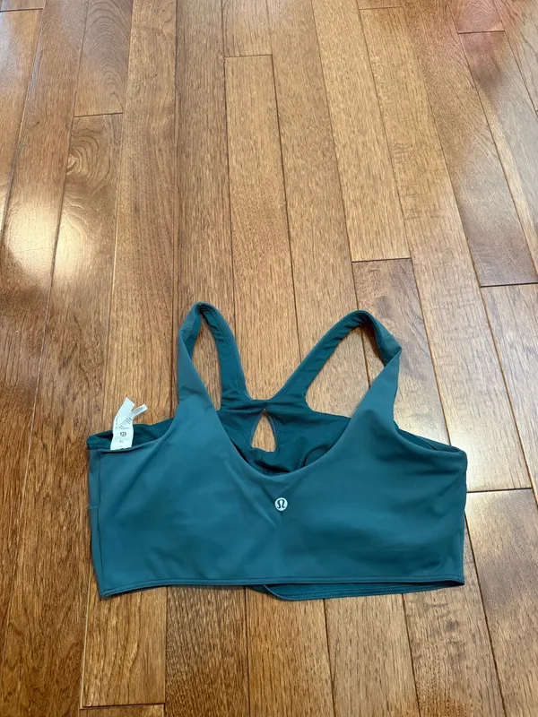 Lululemon Storm Teal Sports Bra - Image 2