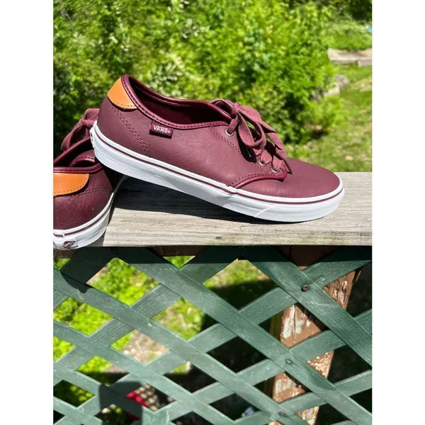 Vans Womans Comfycush Era Sneakers Sz 10 Burgundy￼ - Image 5