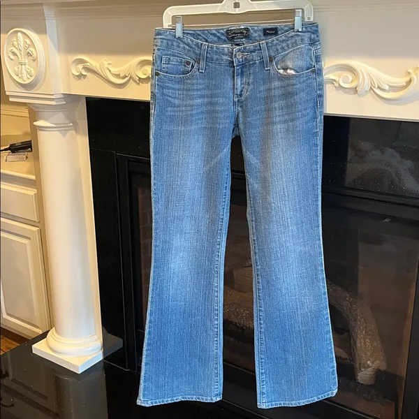 Comfy!  Jeans Flare Seven7 Womens 28 Denim - Image 14