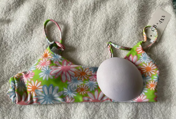 Grey Bandit X ANA Sold Out Green Floral Bikini S/M NWT - Image 6