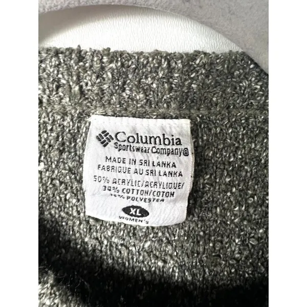 Vintage Columbia‎ sweater women’s XL - Image 4
