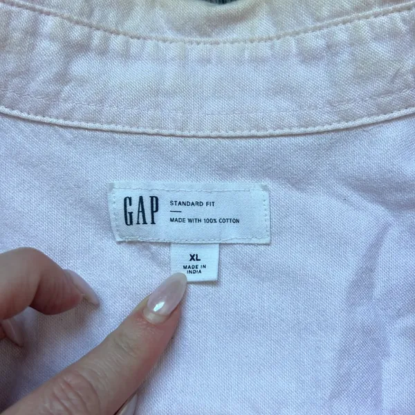 Gap Light Pink Button Up - Image 3