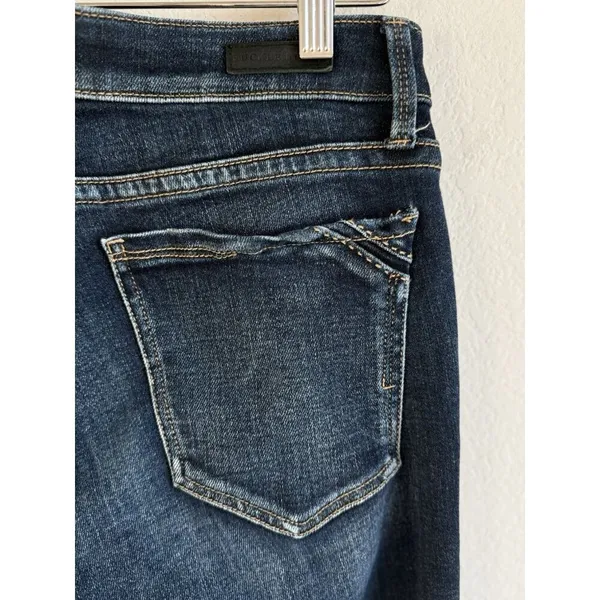 Buckle Black Jeans Fit No.53 Straight Women’s 28x32 Dark Wash Mid Rise Stretch - Image 13
