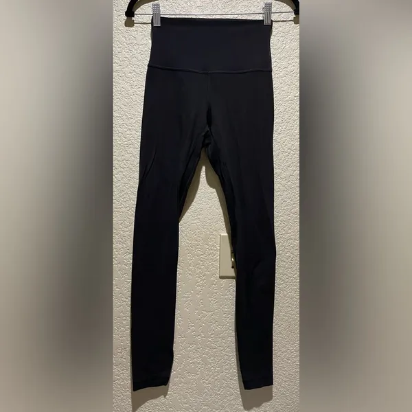 Lululemon Align High Rise Black Leggings Size 4 - Image 7