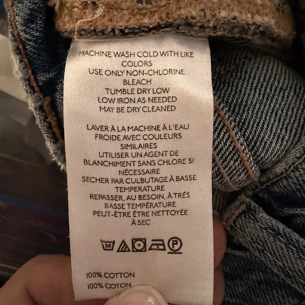 We The Free People Baggy Jeans 24x32 Tinsley HighRise Relaxed Straight 90s Retro - Image 11
