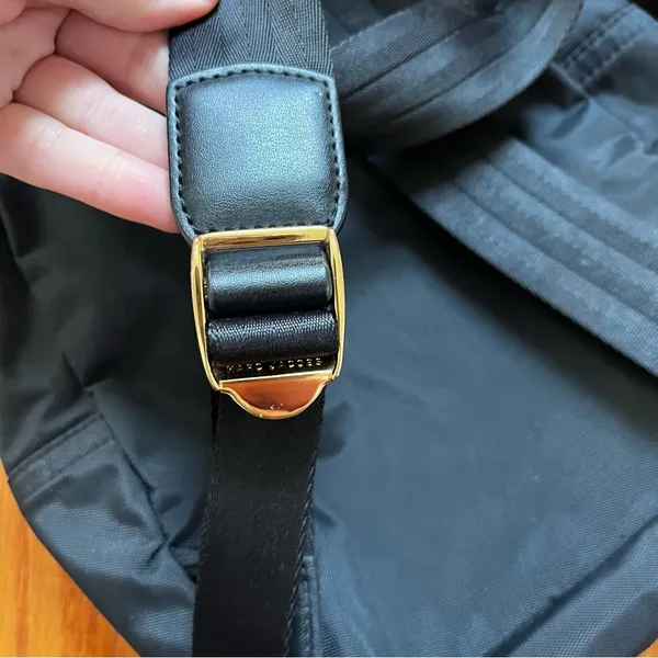 Marc Jacobs mini varsity nylon backpack black - Image 7
