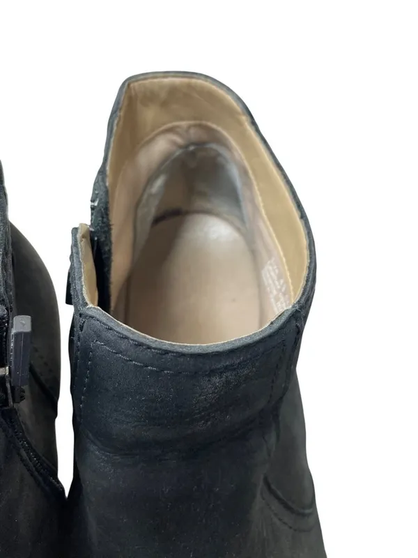 Dansko womens black leather mid ankle casual slip on boots sz 11.5-12 SKU 10-825 - Image 11