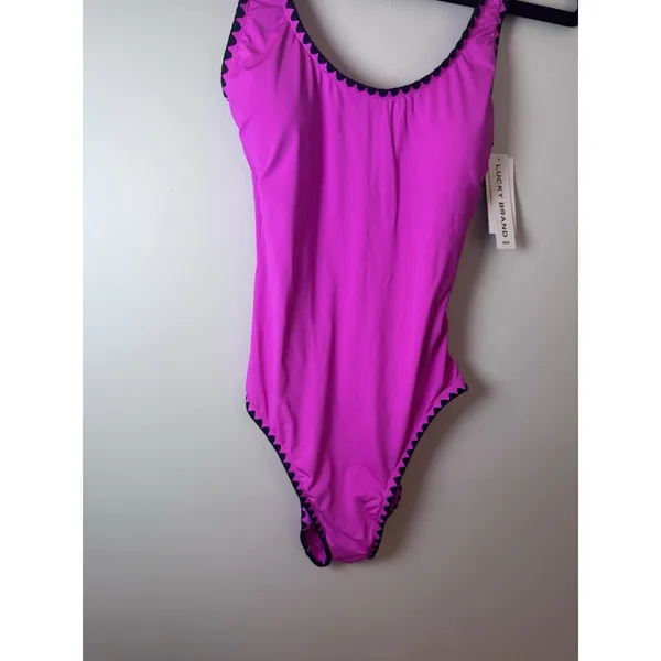 Lucky Brand Spring Romantic Shell Stitch One-Piece EB1823 Womens Size S NWT - Image 12