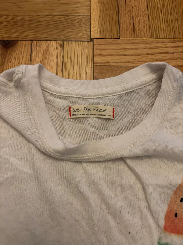 Free People White Tee - Image 2
