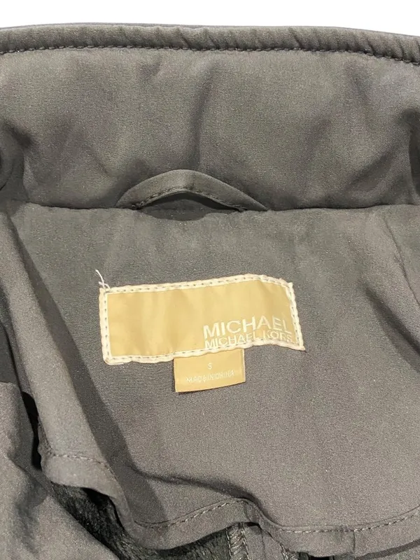Michael Michael Kors Utility Jacket Gray Size S Minimalist Outdoor Classic - Image 3