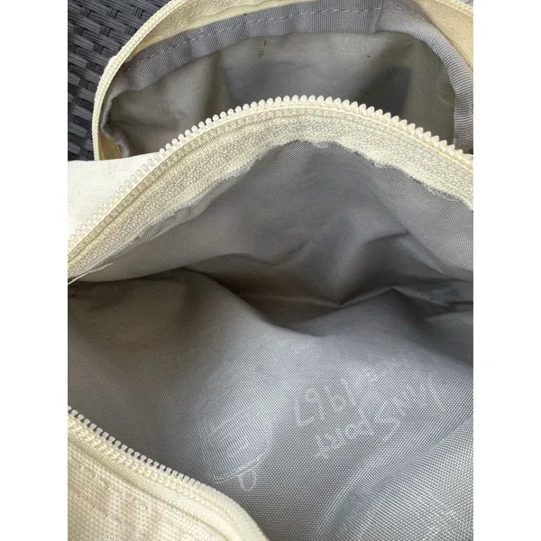 JanSport Beige/Brown Solid Backpack Zip Closure Outer & Bottle Pockets - Image 6