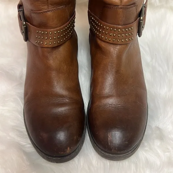 Jessica Simpson Riding Boots Brown‎ Winter Haze Women's Size 8.5 B41 - Image 4