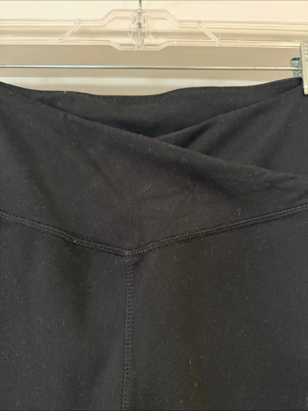 Black Flared Yoga Pants - Image 5