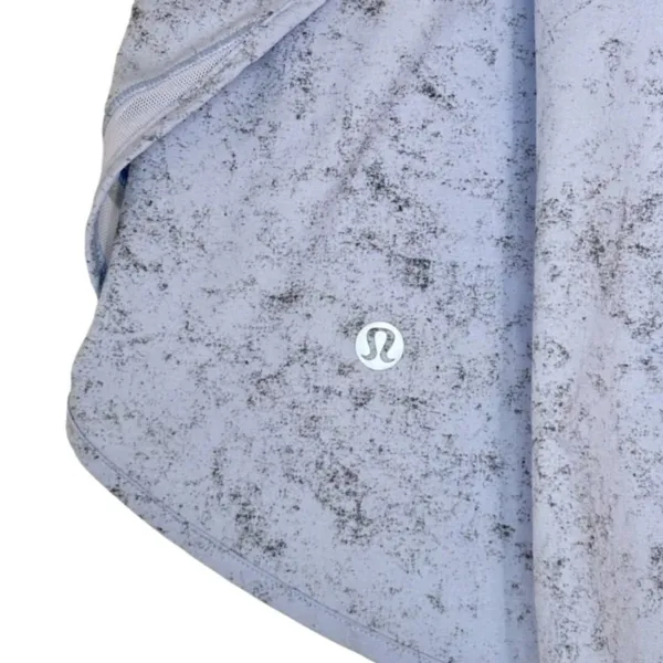 Lululemon Hotty Hot High-Rise Skirt Long Gravel Dust Pastel Blue Multi - Image 7