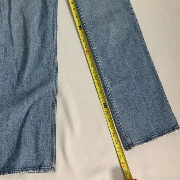 Abercrombie & Fitch The 90" Relaxed High Waisted NWT size‎ 28L - Image 3