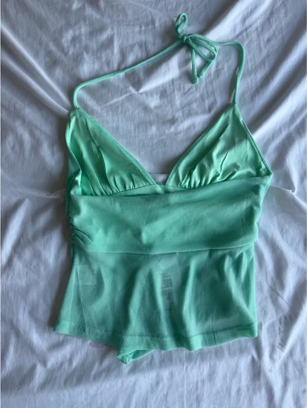 teal princess polly nwt halter top - Image 2