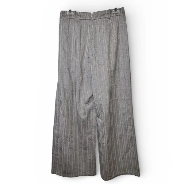 CoMMENSE Linen Blend Wide-Leg Pants COLOR - Brown, Size Medium Sold Out NWT - Image 3