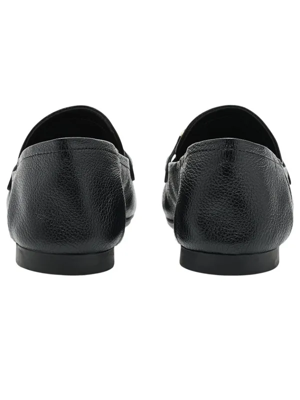 Arezzo Women's Leather Emma Loafers Black 9.5B - Image 16