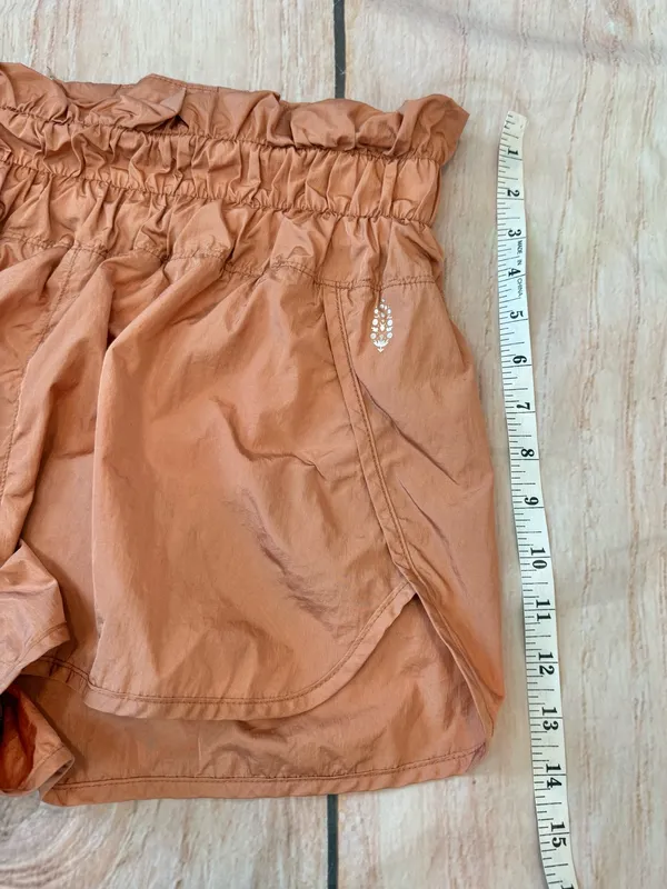 FP Movement Free People Womens Peach The Way Home Athletic Shorts Medium Pull On - Image 7