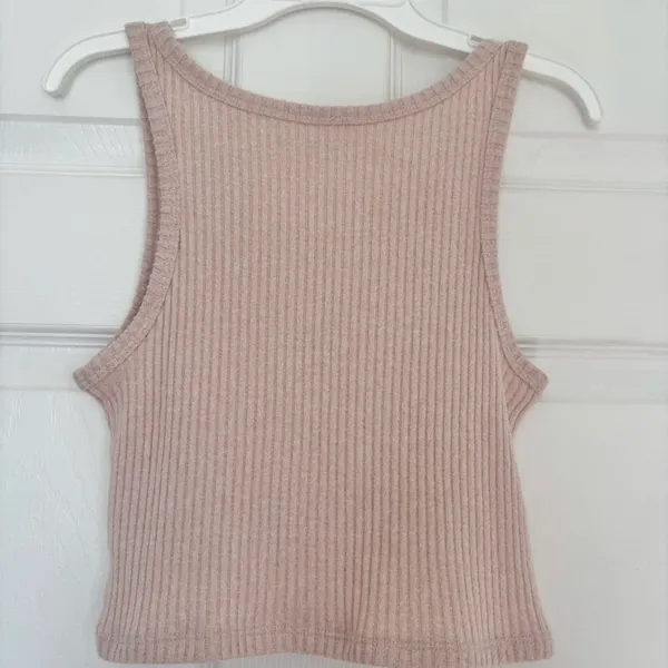 American Eagle V-Neck Crop Tank Top - Image 2