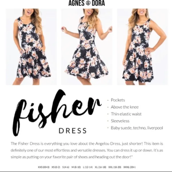 Agnes and Dora Fisher Dress - Image 6
