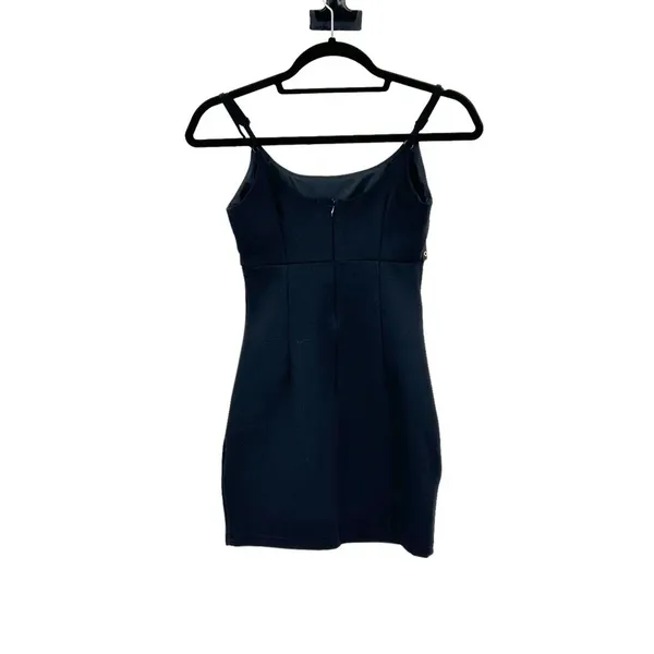 Superdown Kelly‎ Cut Out Dress Black Mini Grommet Size Small - Image 6