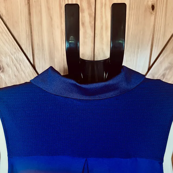 Tek Gear Women's XL Navy Sleeveless 1/4 Zip Athletic Top NWT - Image 7