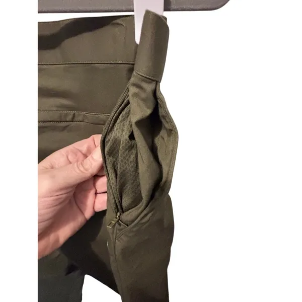 Fabletics Olive Green Slim Utility Pants — XL. Utility Pants Travel Casual - Image 6
