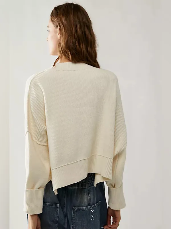 Free people Easy Street Crop Sweater - Image 3