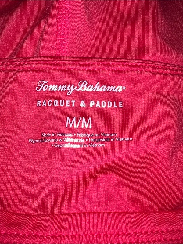 Tommy Bahama Women's Vibrant Coral Bike Racquet & Paddle Shorts Size M 0918264 - Image 3