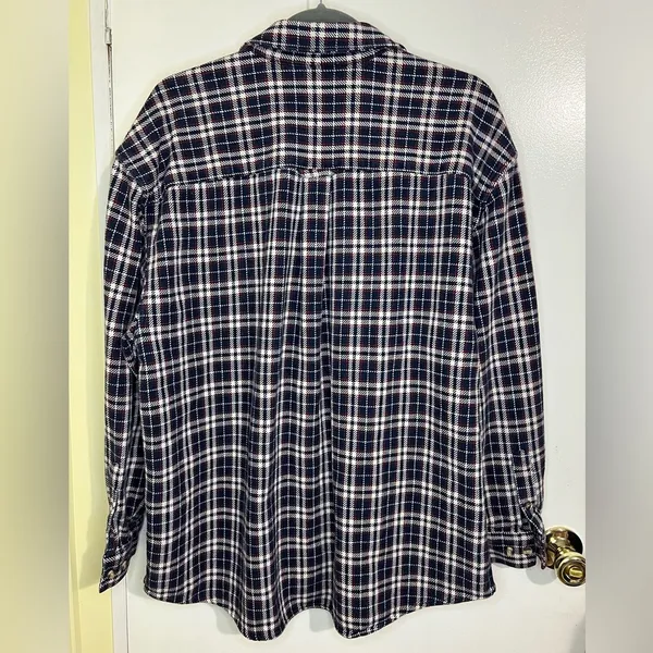 Disney Vintage Mickey plaid shirt - Image 5